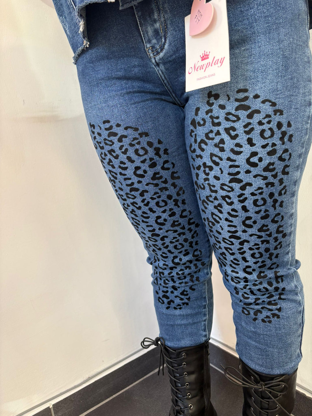 Cordinato Denim Animalier