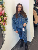 Cordinato Denim Animalier