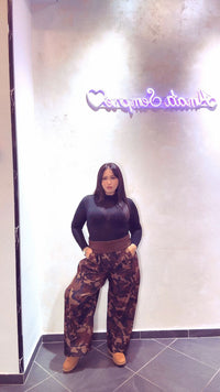 PANTALONE MILITARE CURVY