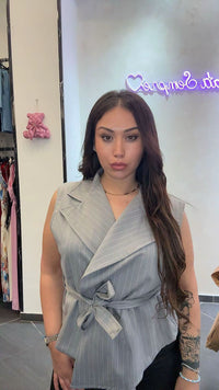 Gilet Gessato Curvy