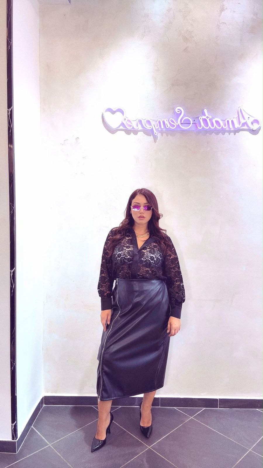 CAMICIA PIZZO CURVY