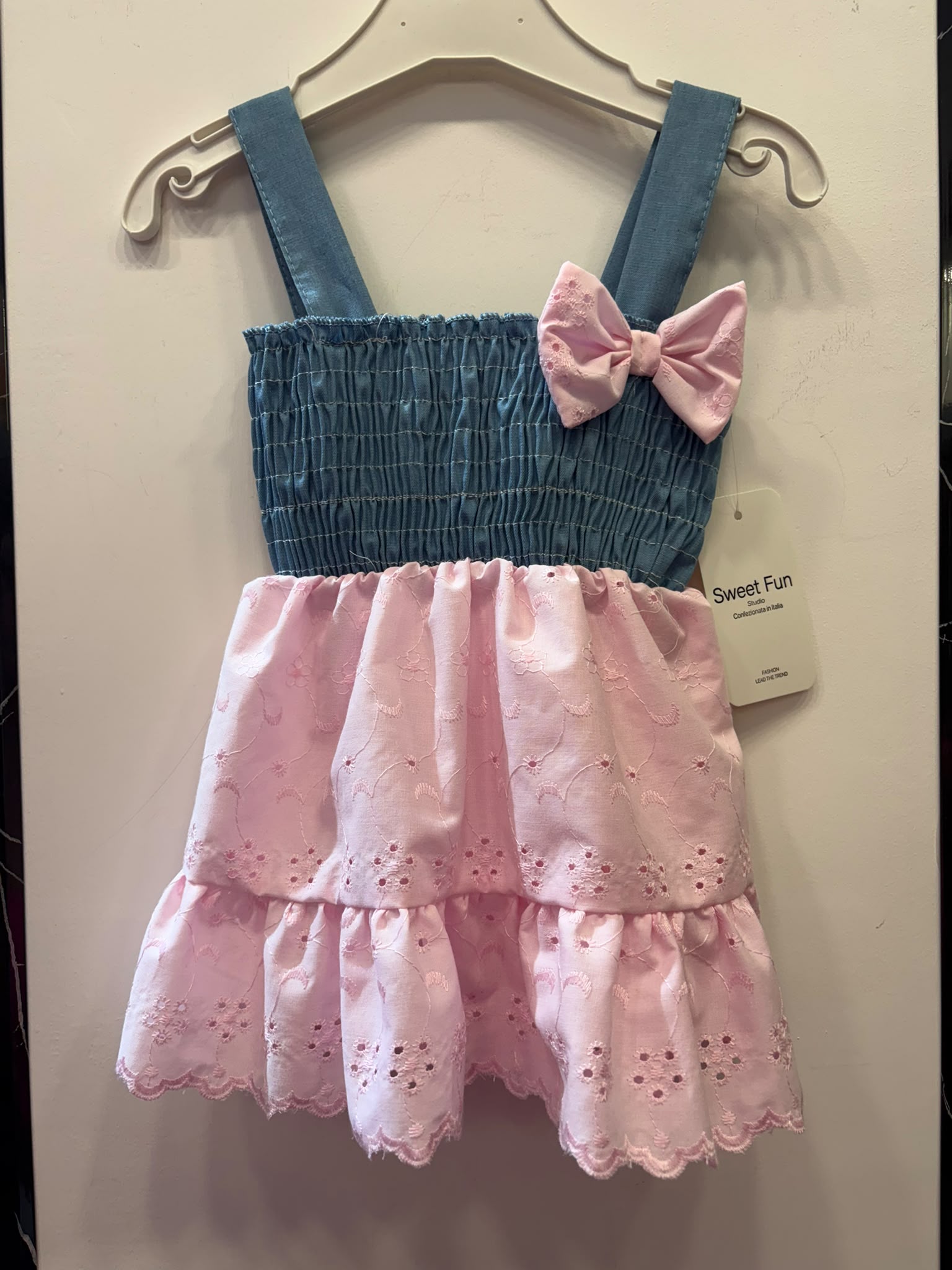 Vestito Fiocco Bimba