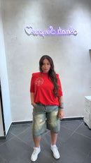 Maglia Croce Brillantinata