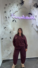 CORDINATO CAMOSCIO CURVY