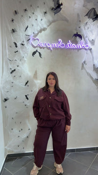 CORDINATO CAMOSCIO CURVY