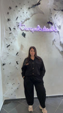 CORDINATO CAMOSCIO CURVY