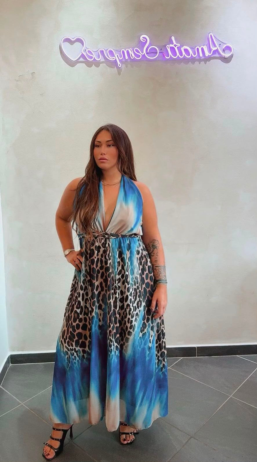 Abito Animalier Curvy