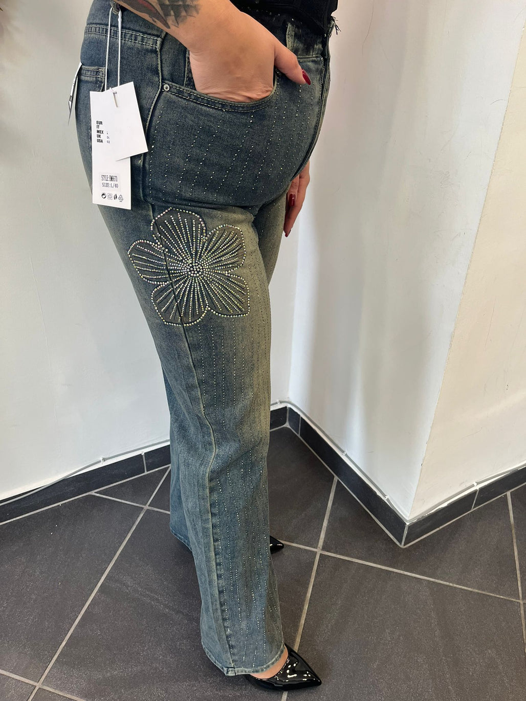 Jeans Flower