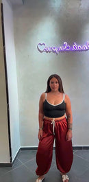 Pantalone  Satin Cropped