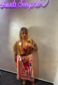 Camicia Righe Curvy
