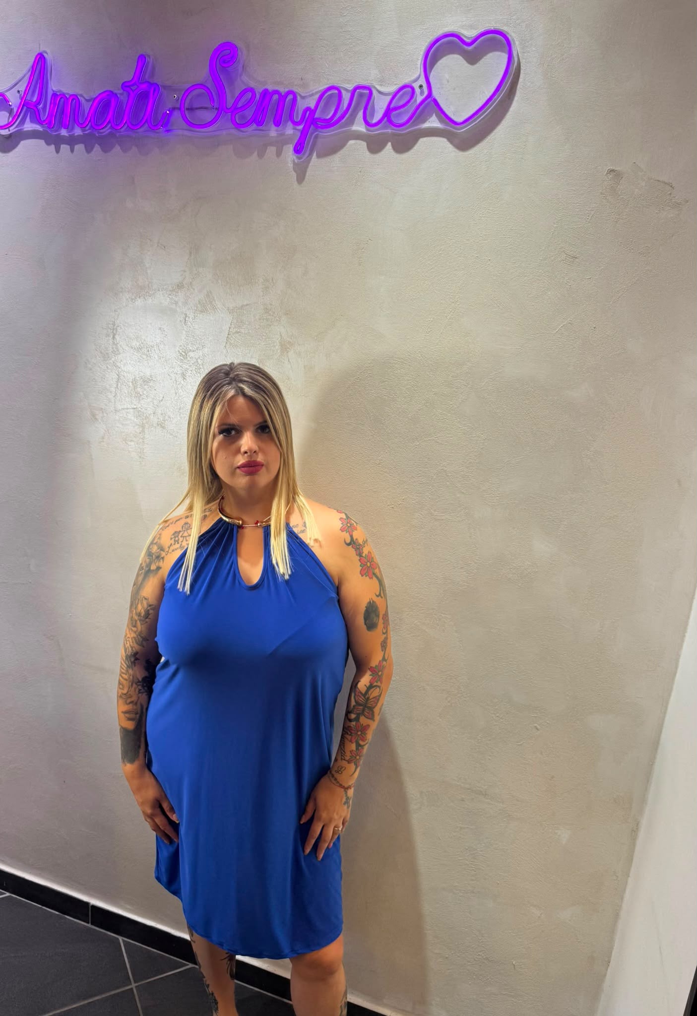 Abito Collana Curvy