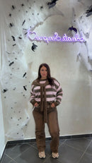 JEANS MARRONE SLIM